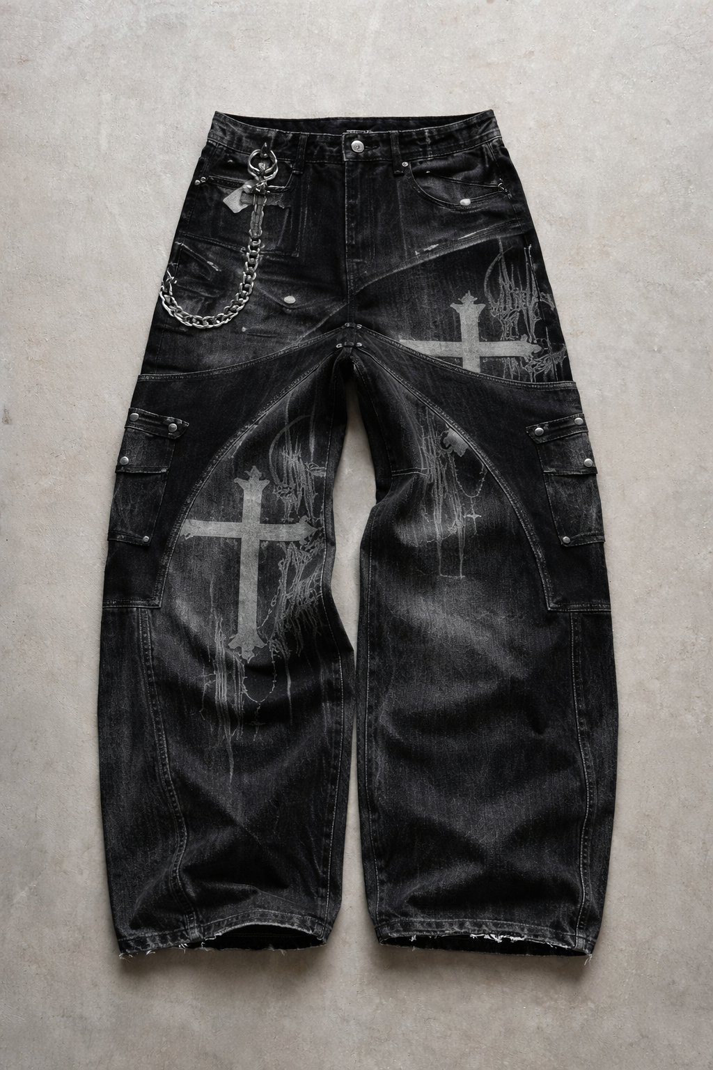 Crossfade Cargo Denim