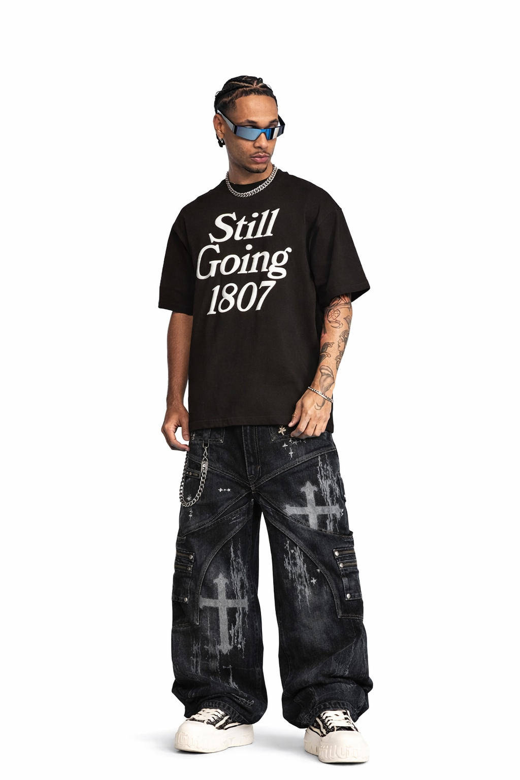 Crossfade Cargo Denim