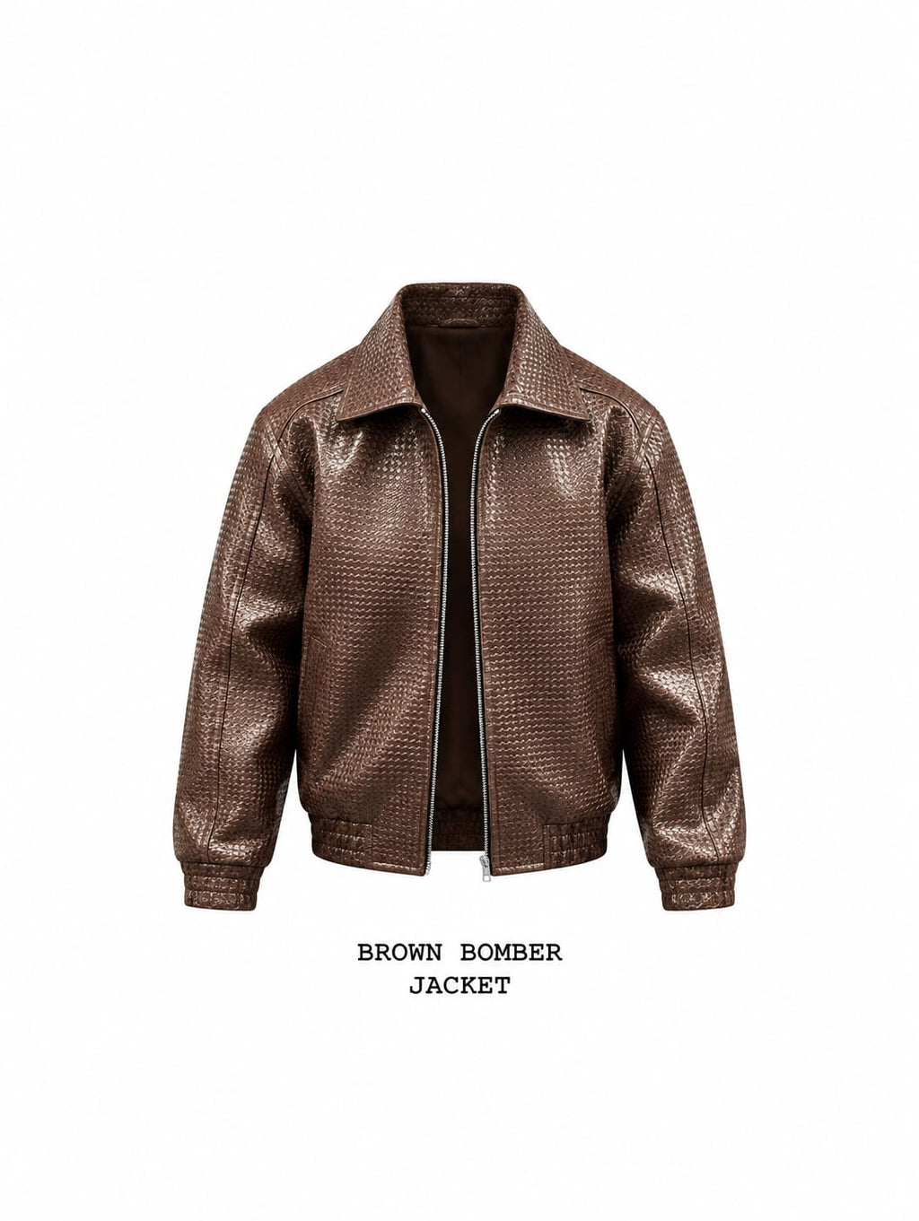 BROWN BOMBER JACKET