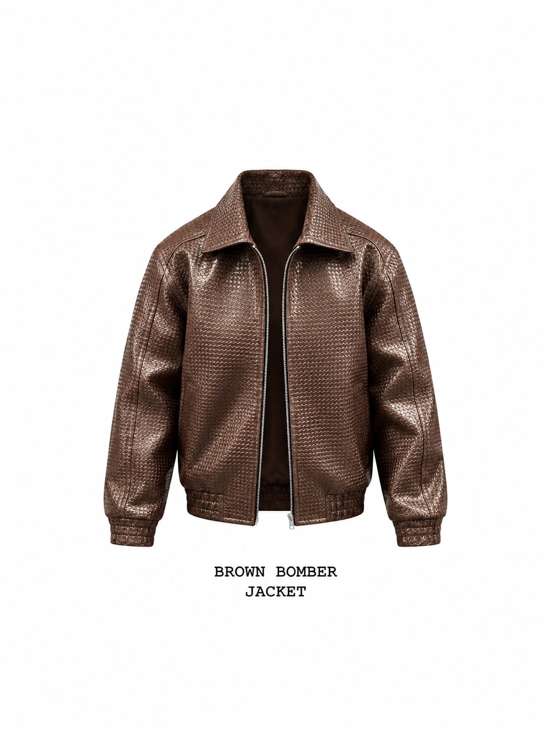 BROWN BOMBER JACKET
