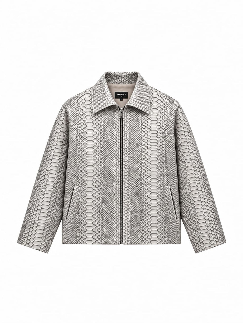 GREY SNAKE JACKET