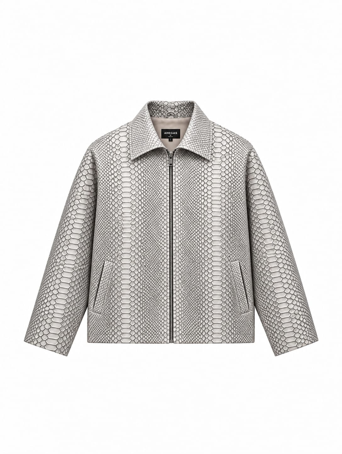 GREY SNAKE JACKET