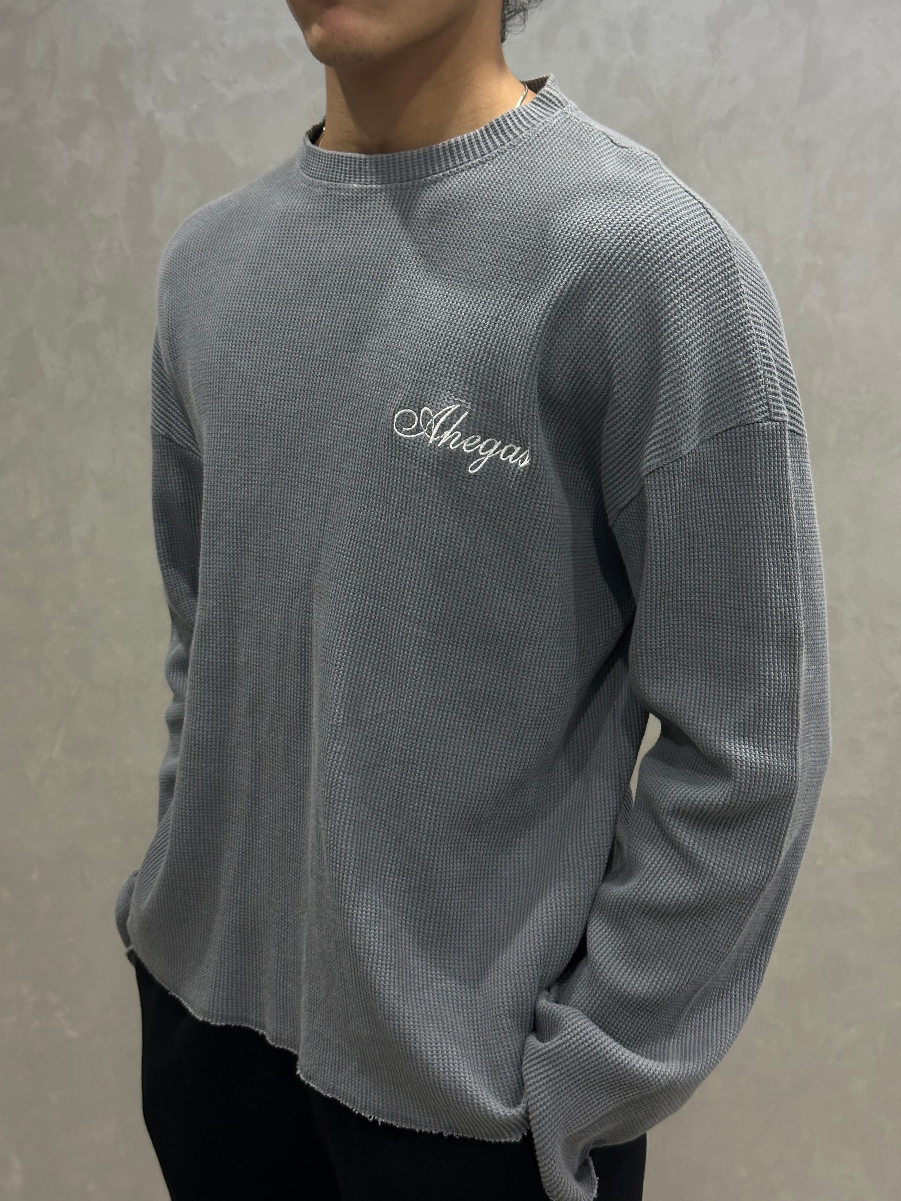 GREY WAFFLE T-SHIRT