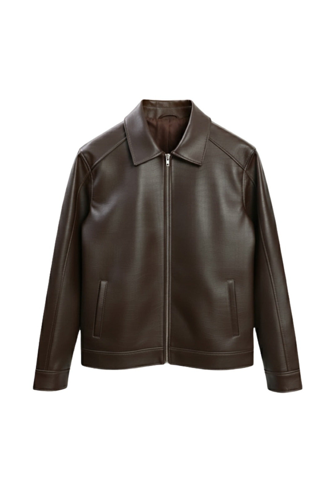 Brown croco Jacket