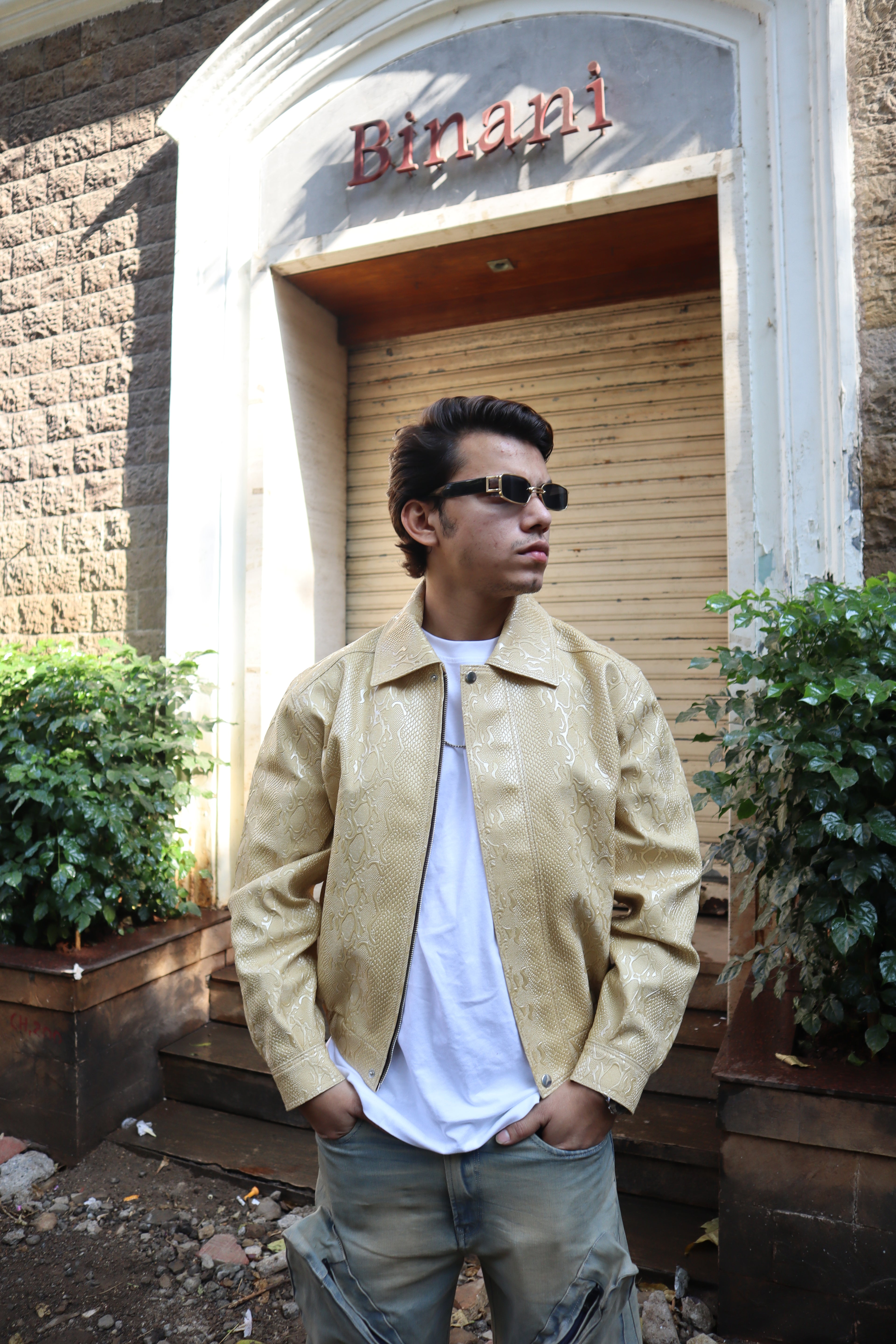 Snake Beige Jacket