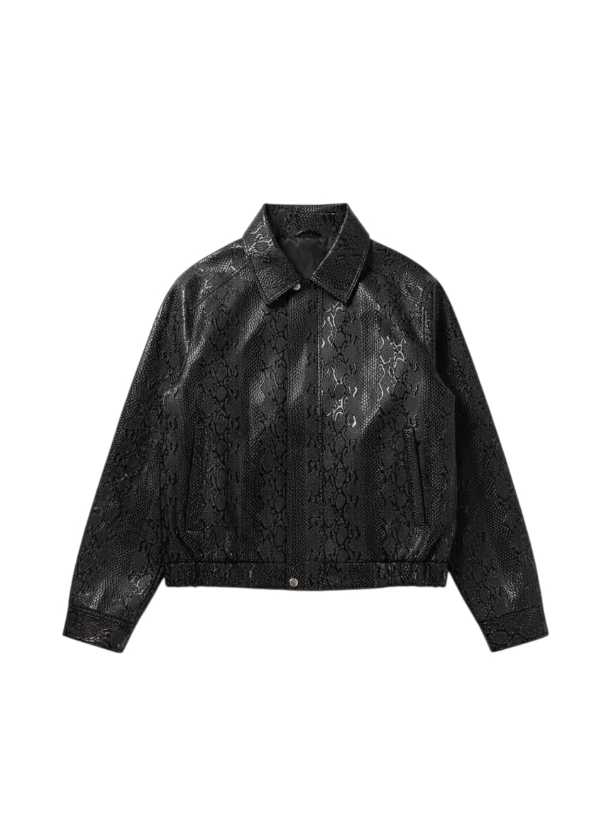 Snake Black Jacket