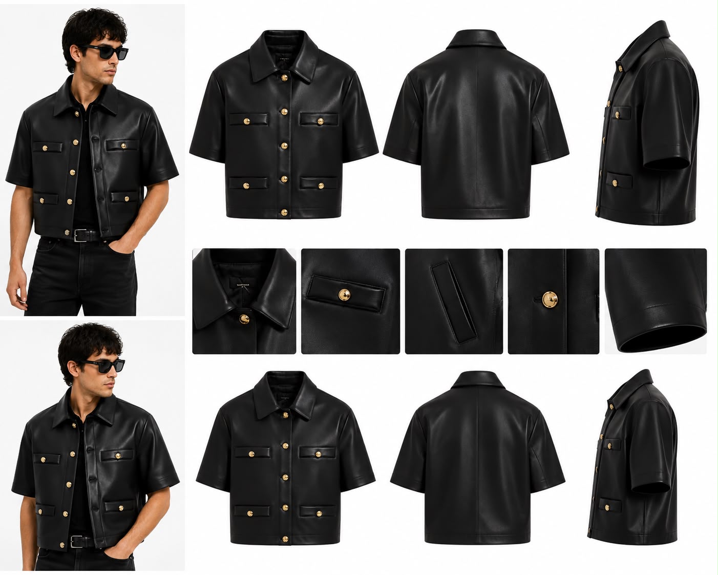 SHORT SLEEVE  JACKET